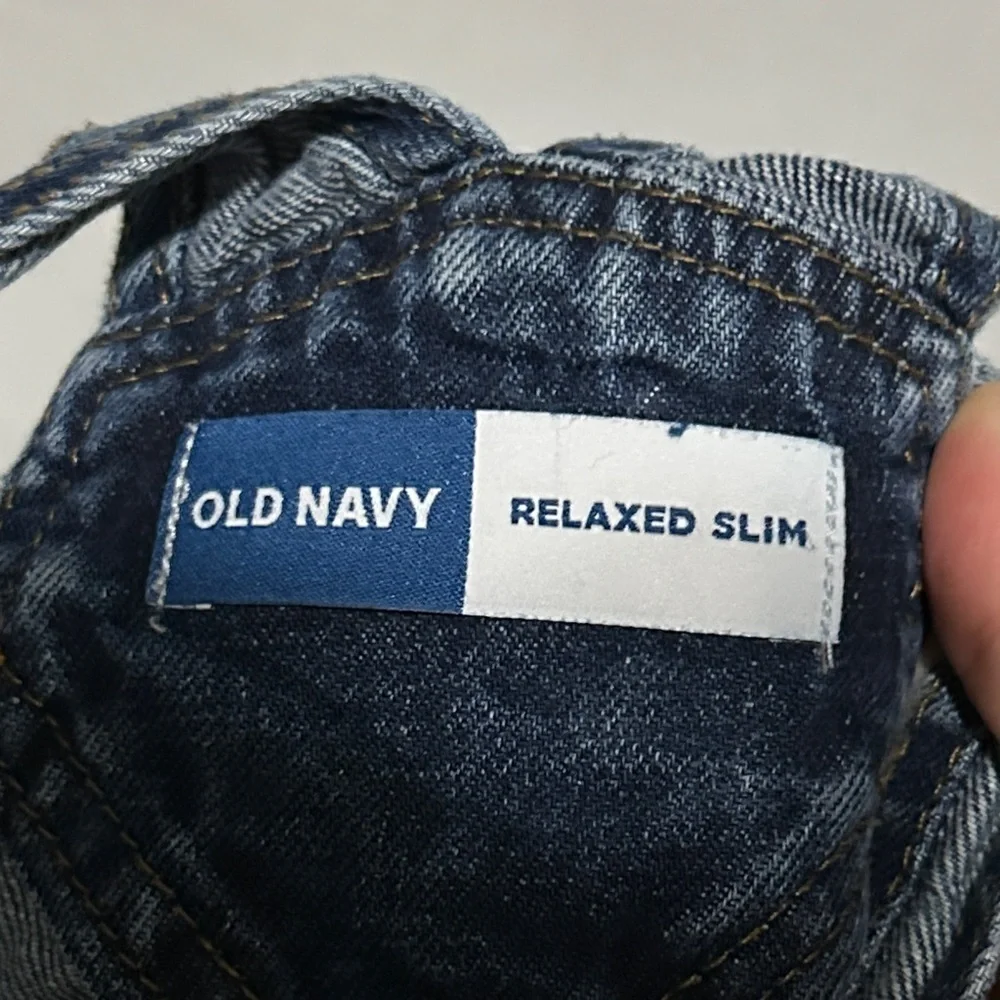 boys Old Navy relaxed slim overalls size 3T
